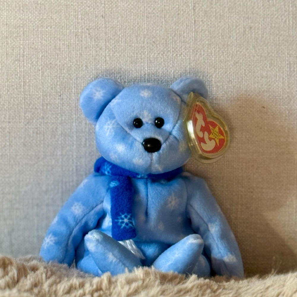 Ty Beanie Baby 1999 Holiday Teddy bear ERROR TAG